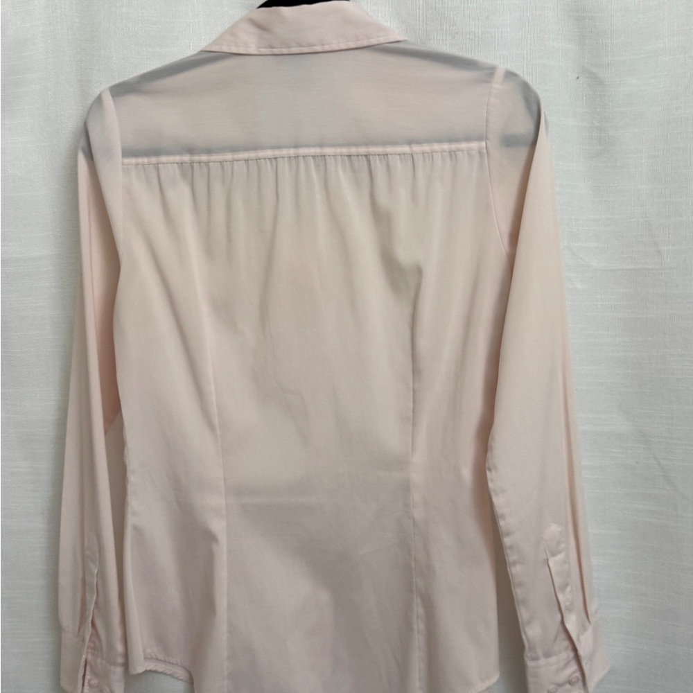 Women's Pink Button-Up Shirt - Picture 3 of 5